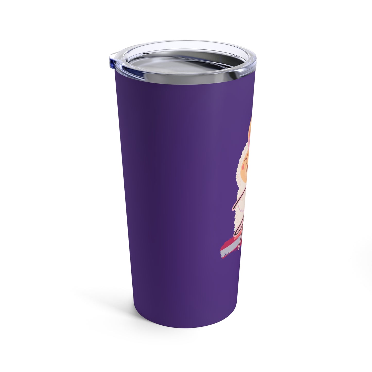 Best Peruvian Coffee Tumbler 20oz "Llama Rainbow"
