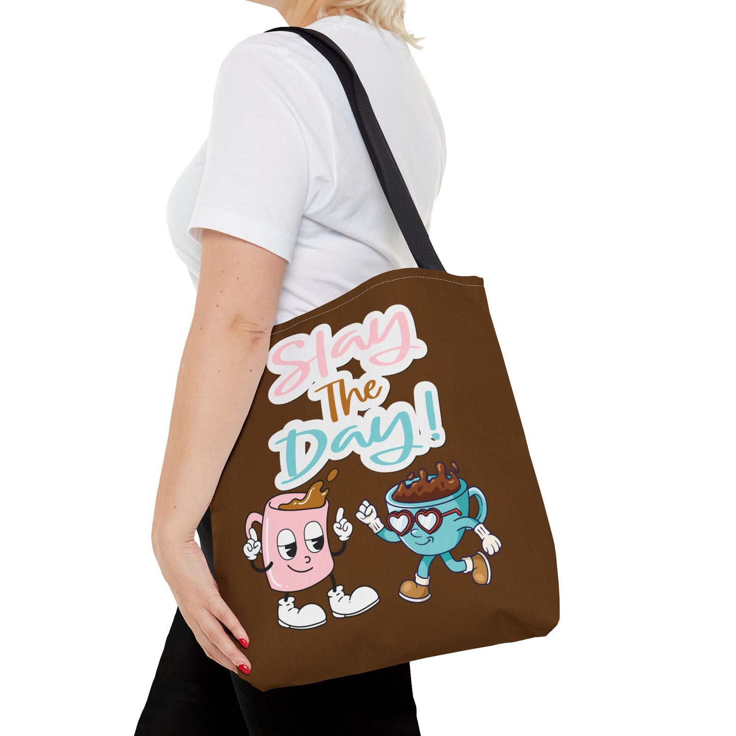Best Coffee Tote Bag That's Bagging Success One Sip at a Time: Pastel Power Brew