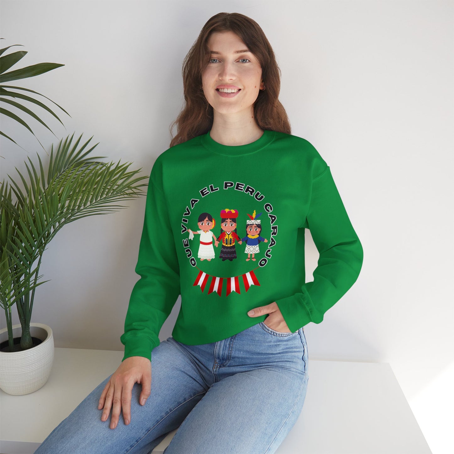 Best Peruvian Unisex Sweatshirt "PERU Costa Sierra y Selva"