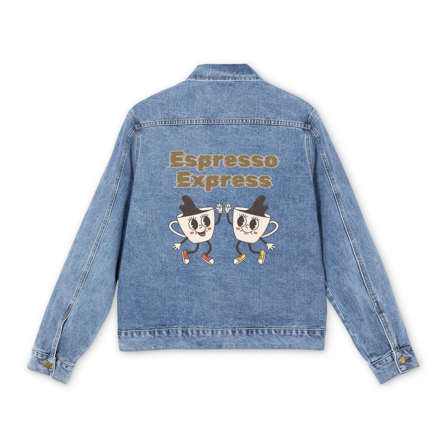 Best Men's Coffee Jacket That's Serving Espresso Express Style: Double Shot Denim