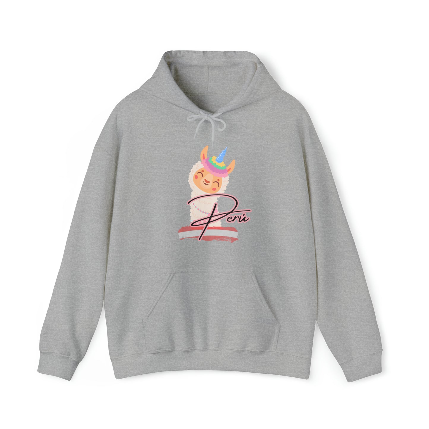 Peruvian Unisex Hoodie 'Andean Majesty'