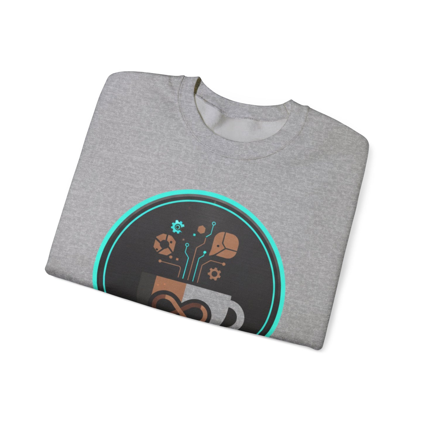 ♻️☕ Eco-Tech Coffee Infinity Sweatshirt USA | Sustainable Unisex Coffee Sweater