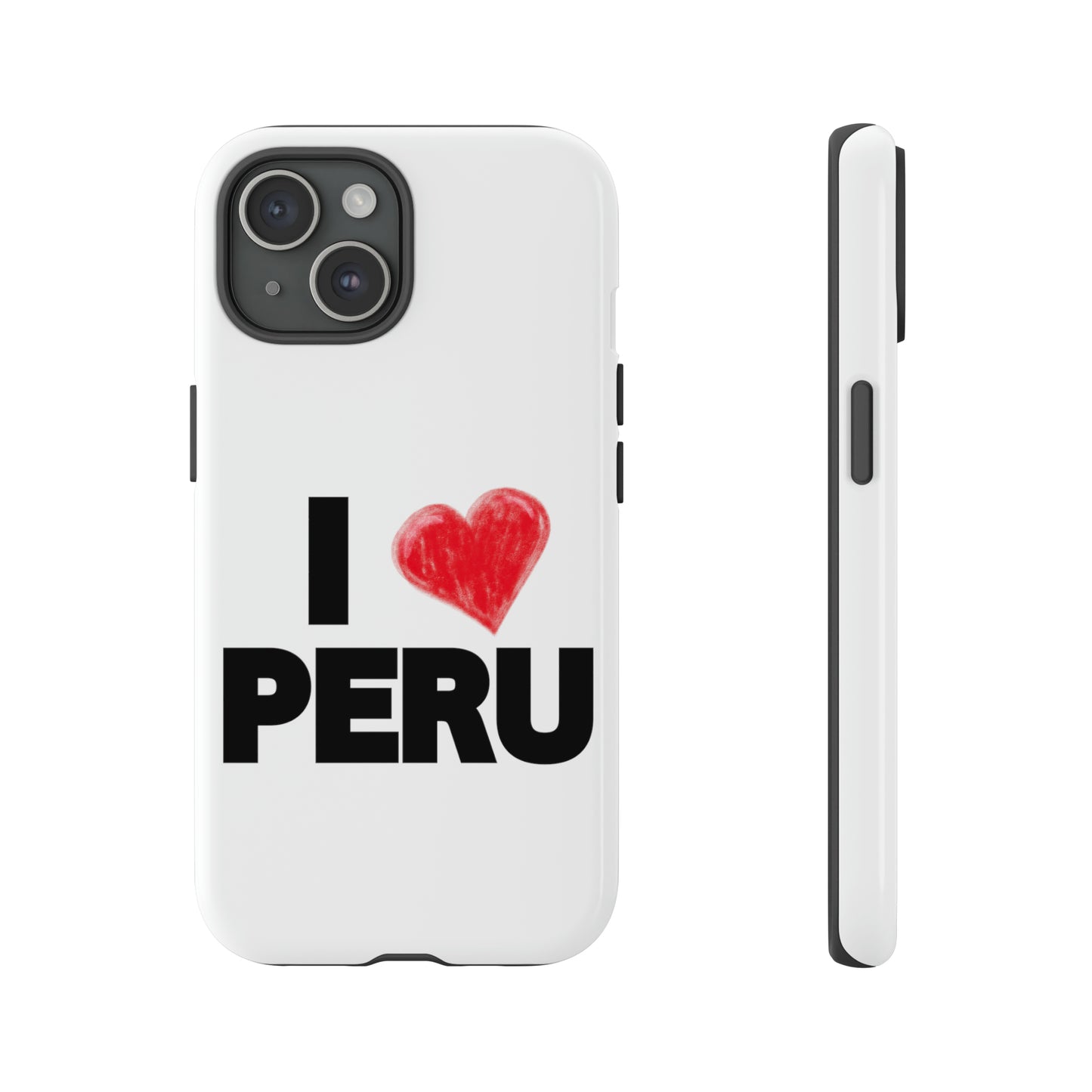 Tough iPhone Cases "Love Peru"