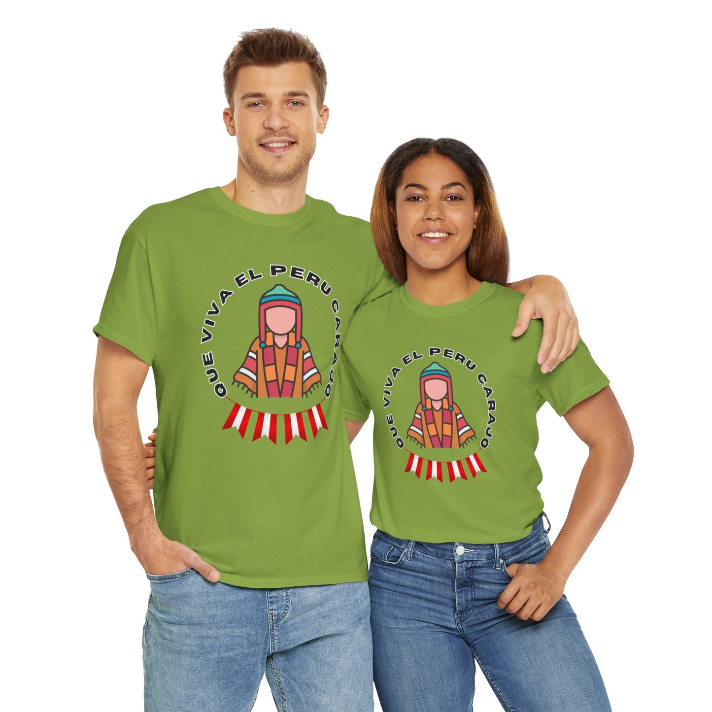 Best Peruvian Unisex T-Shirt "Que Viva El Peru Carajo