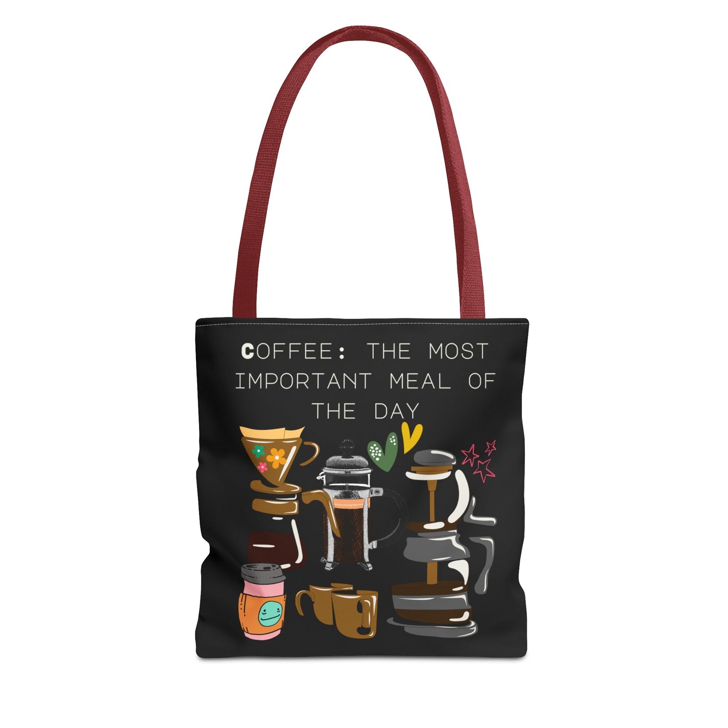 Best Coffee Tote Bag "Coffee: the most important meal of the day"