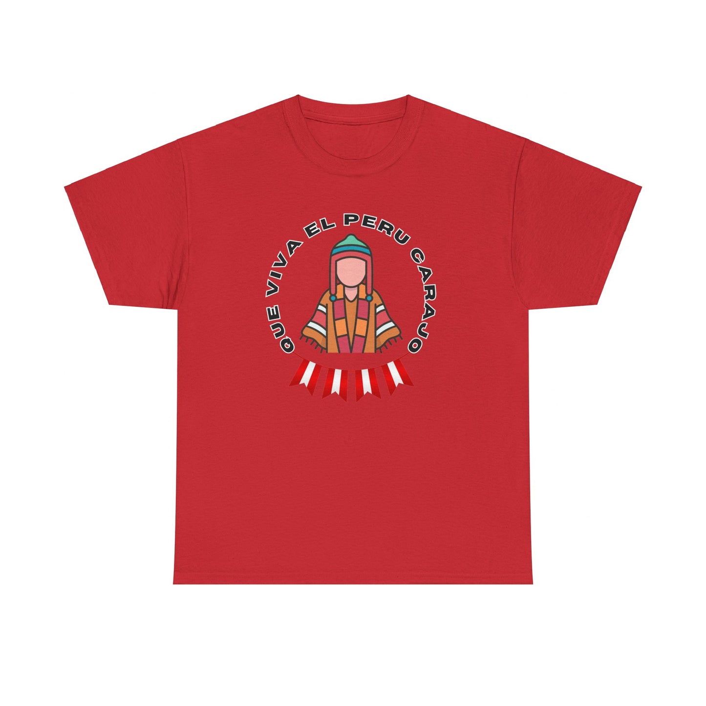 Best Peruvian Unisex T-Shirt "Que Viva El Peru Carajo