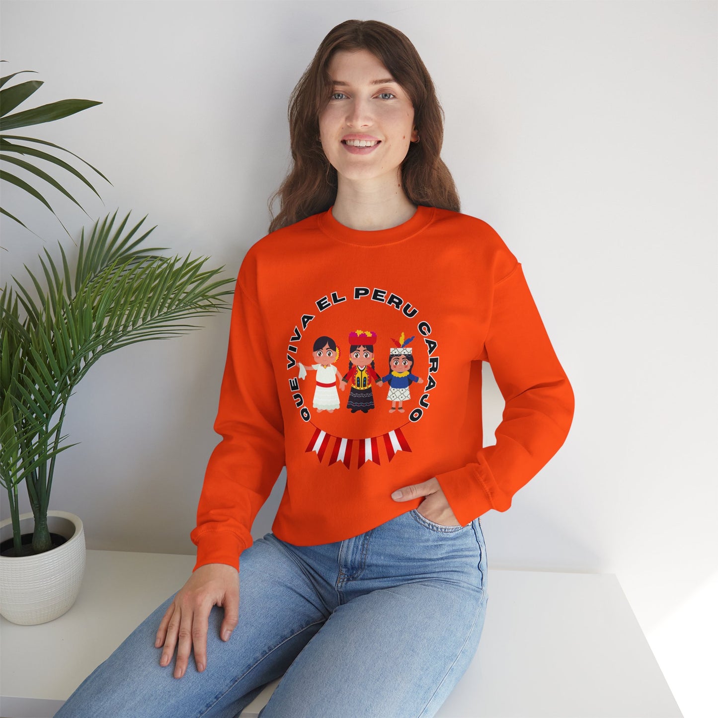 Best Peruvian Unisex Sweatshirt "PERU Costa Sierra y Selva"