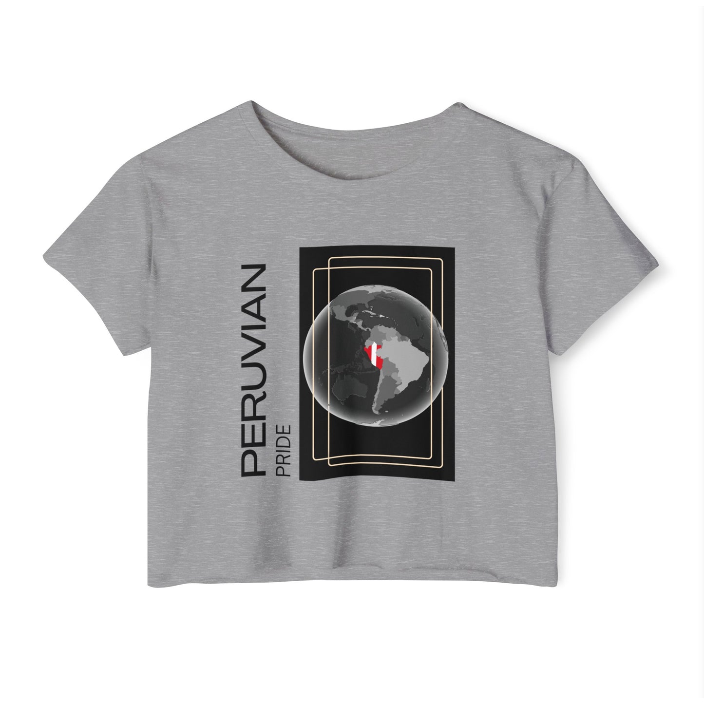 Peruvian Crop Top "Peruvian Pride"