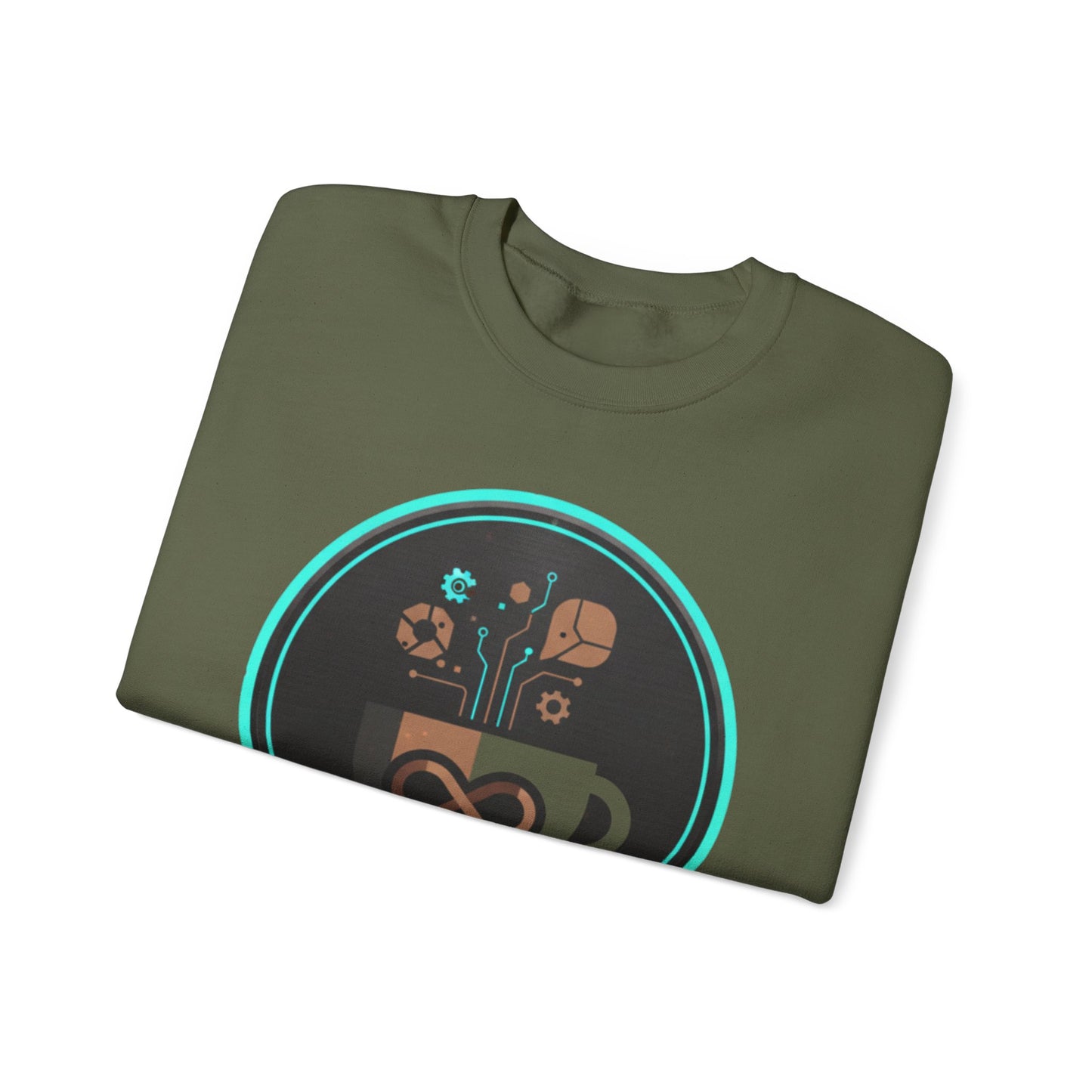 ♻️☕ Eco-Tech Coffee Infinity Sweatshirt USA | Sustainable Unisex Coffee Sweater