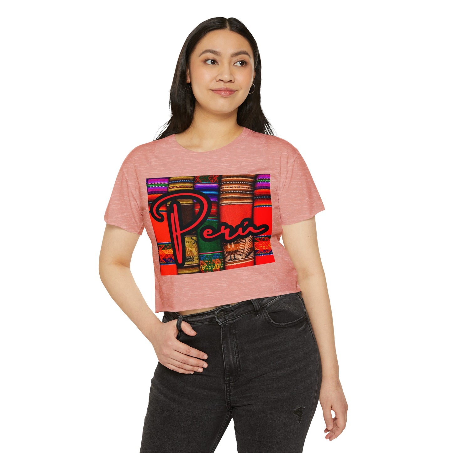 Peruvian Crop Top "Peru Manta"