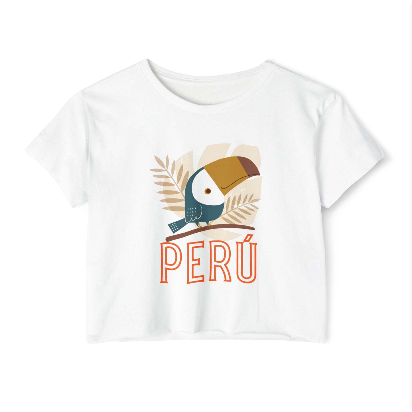 Peruvian Crop Top "Peru Rainforest"