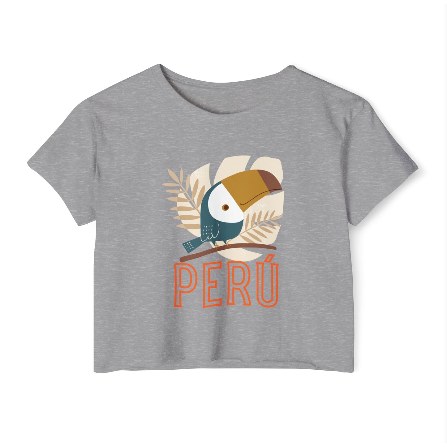 Peruvian Crop Top "Peru Rainforest"