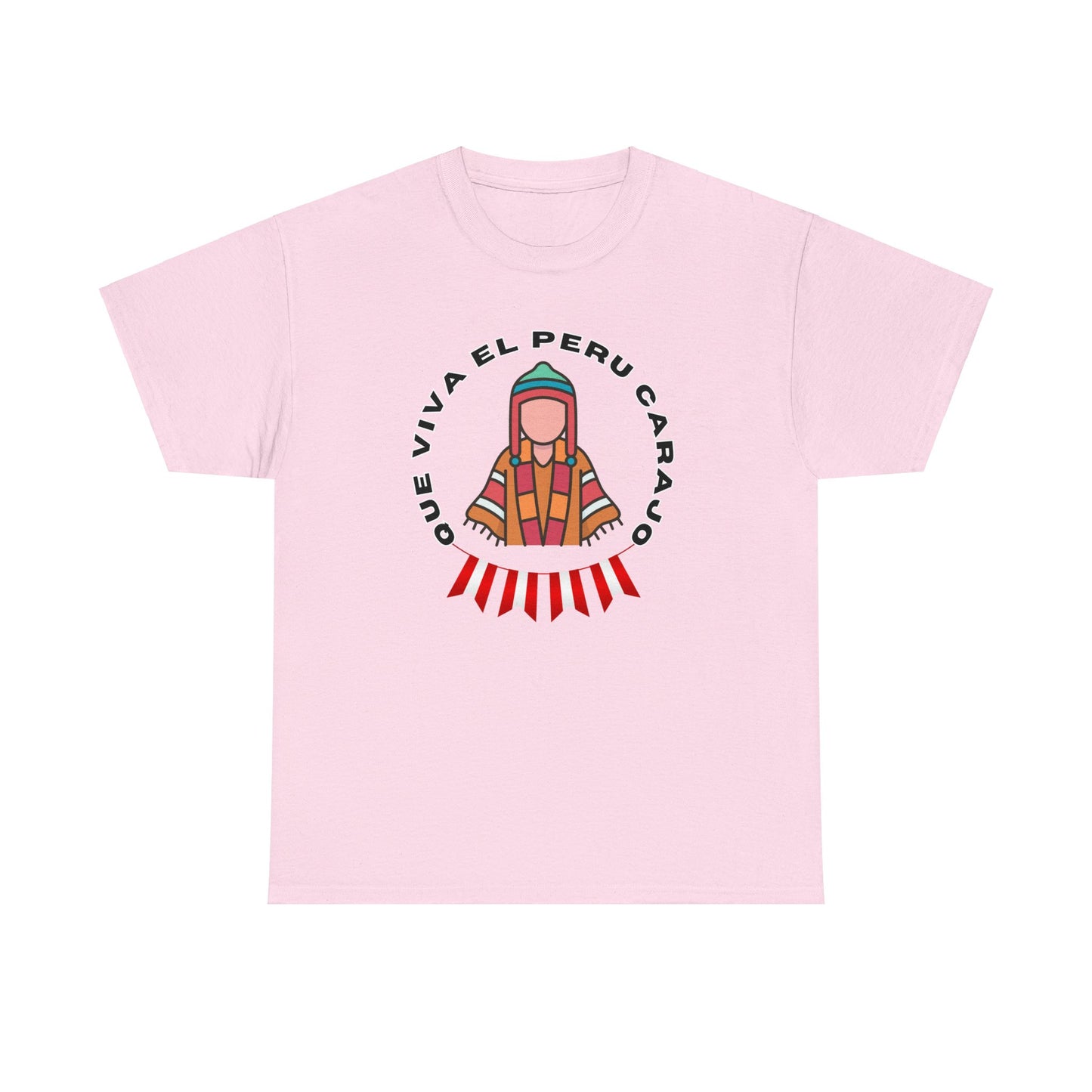 Best Peruvian Unisex T-Shirt "Que Viva El Peru Carajo