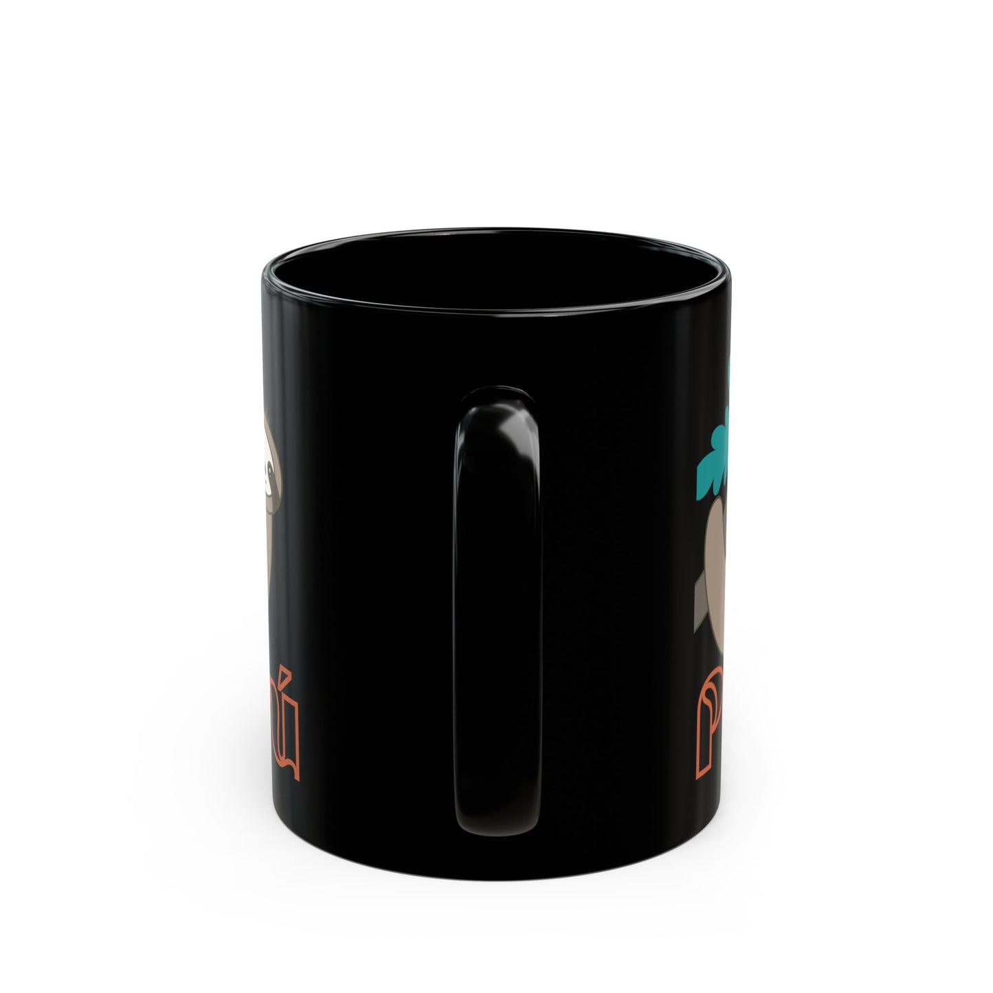 Best Peruvian Coffee Black Mug (11oz, 15oz) "Peru Perezozo"