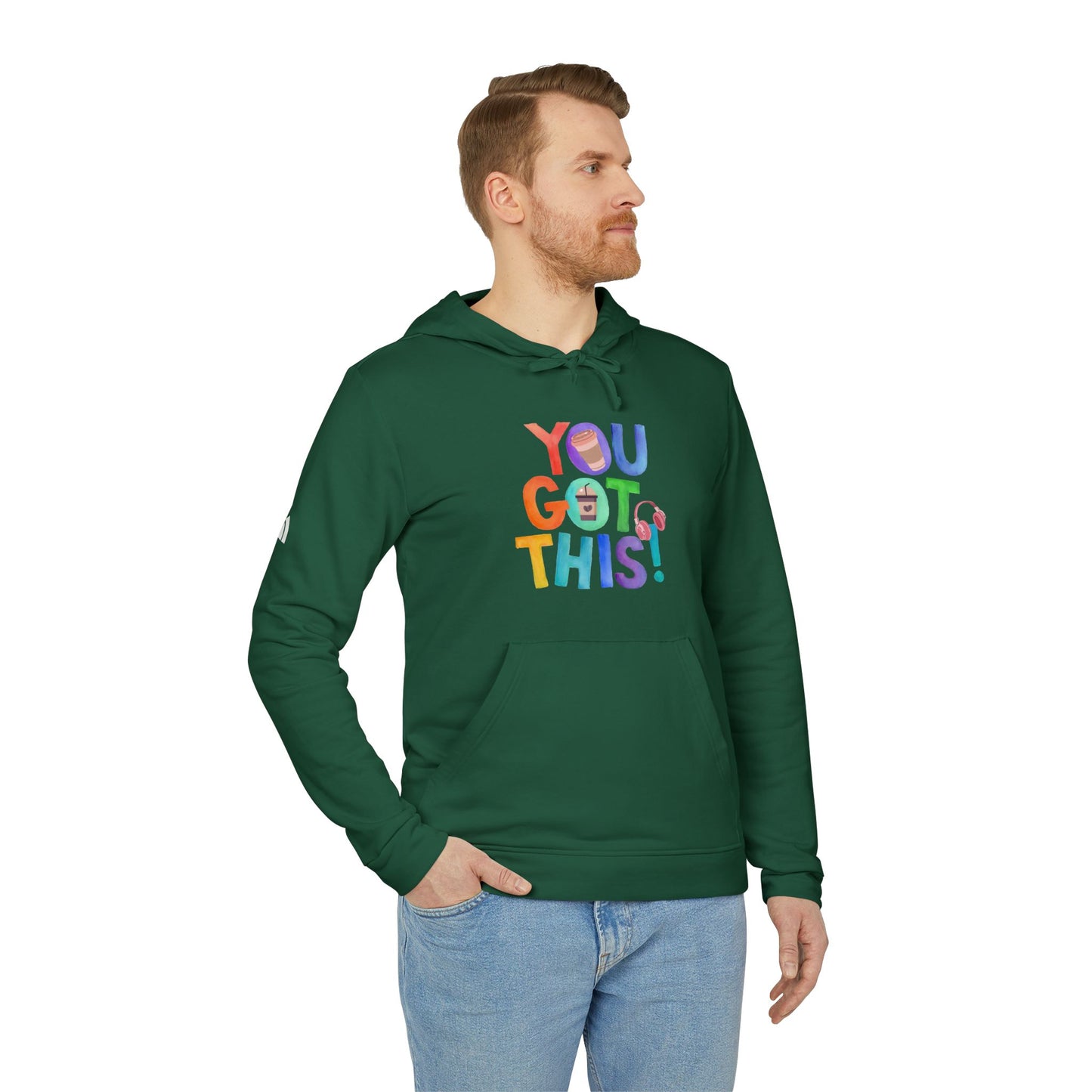 Best Unisex Customized Adidas Coffee Hoodie That's Your Pre-Workout Pep Talk