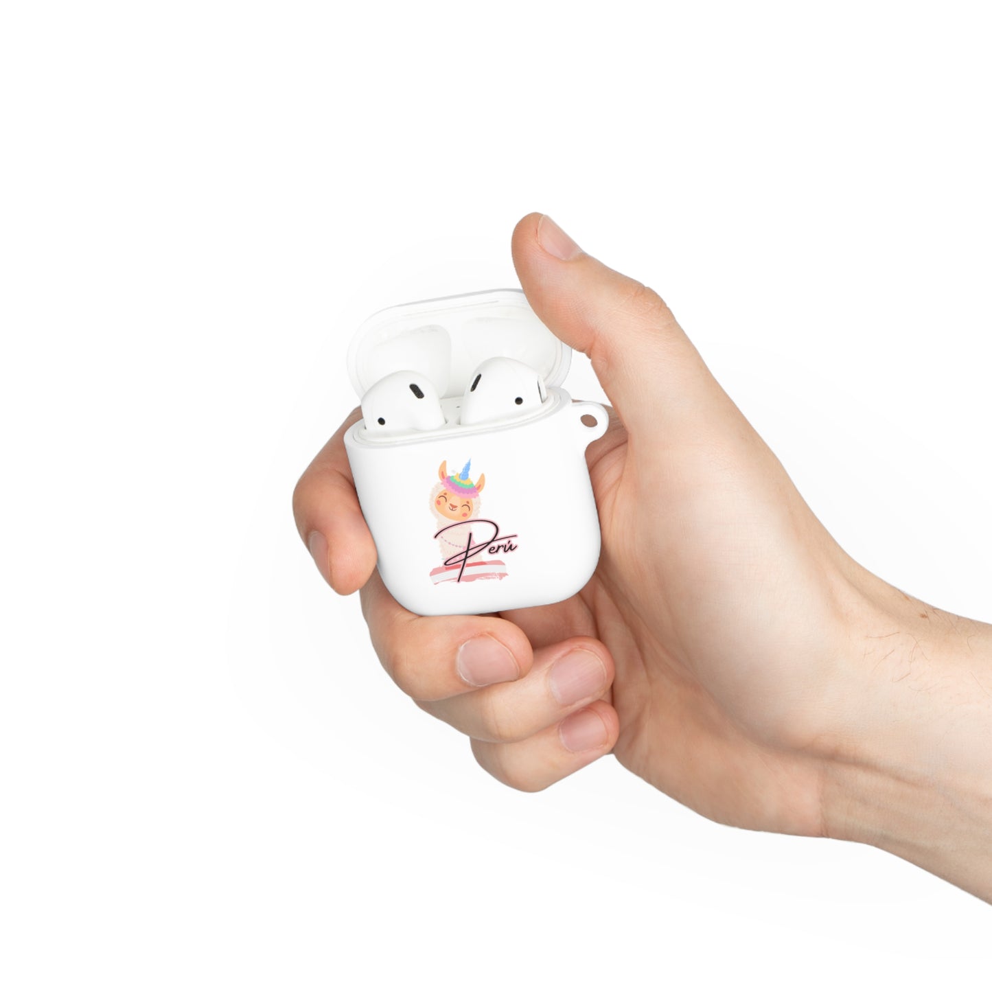 Peruvian AirPods and AirPods Pro Case Cover "Llama Rainbow"
