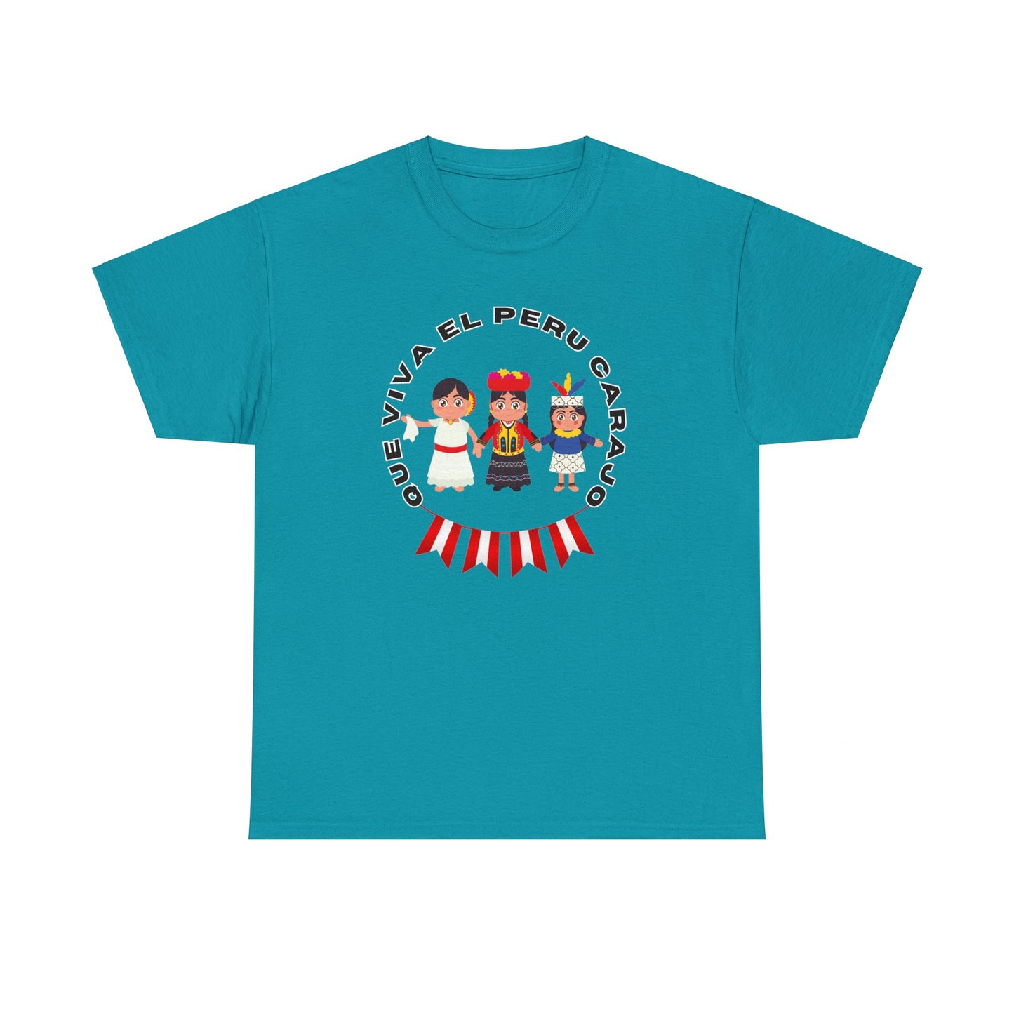 Best Peruvian Unisex T-Shirt "Que Viva El Peru Carajo he Dicho"