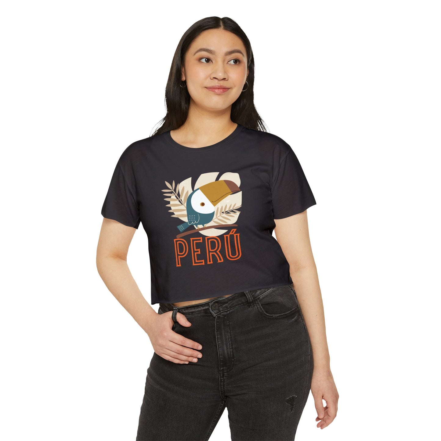 Peruvian Crop Top "Peru Rainforest"