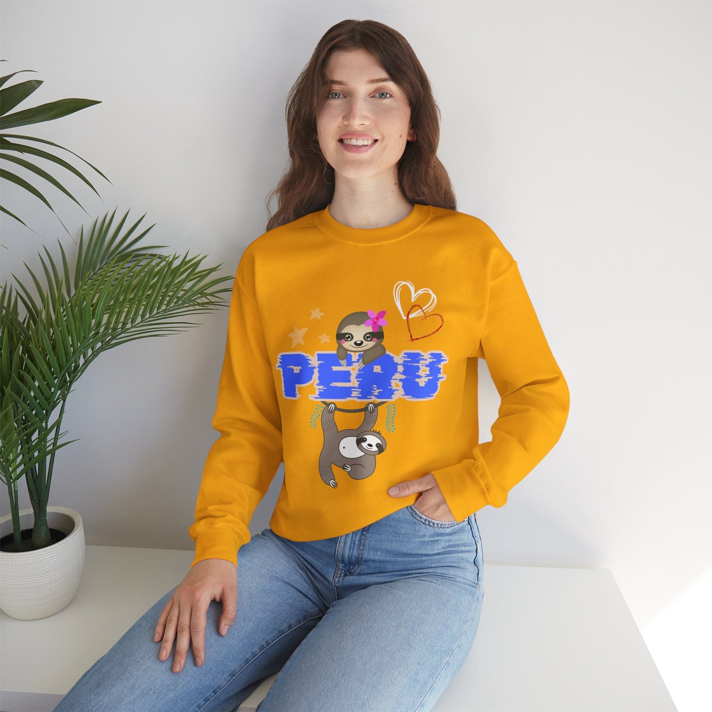 Best Peruvian Unisex Sweatshirt "PERU Jungle Love"