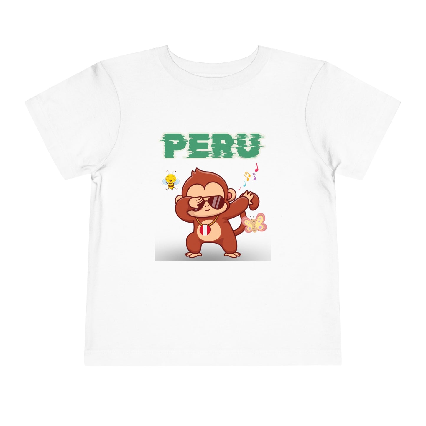 Best PeruvianToddler Short Sleeve Tee "Peruvian Jungle Party"