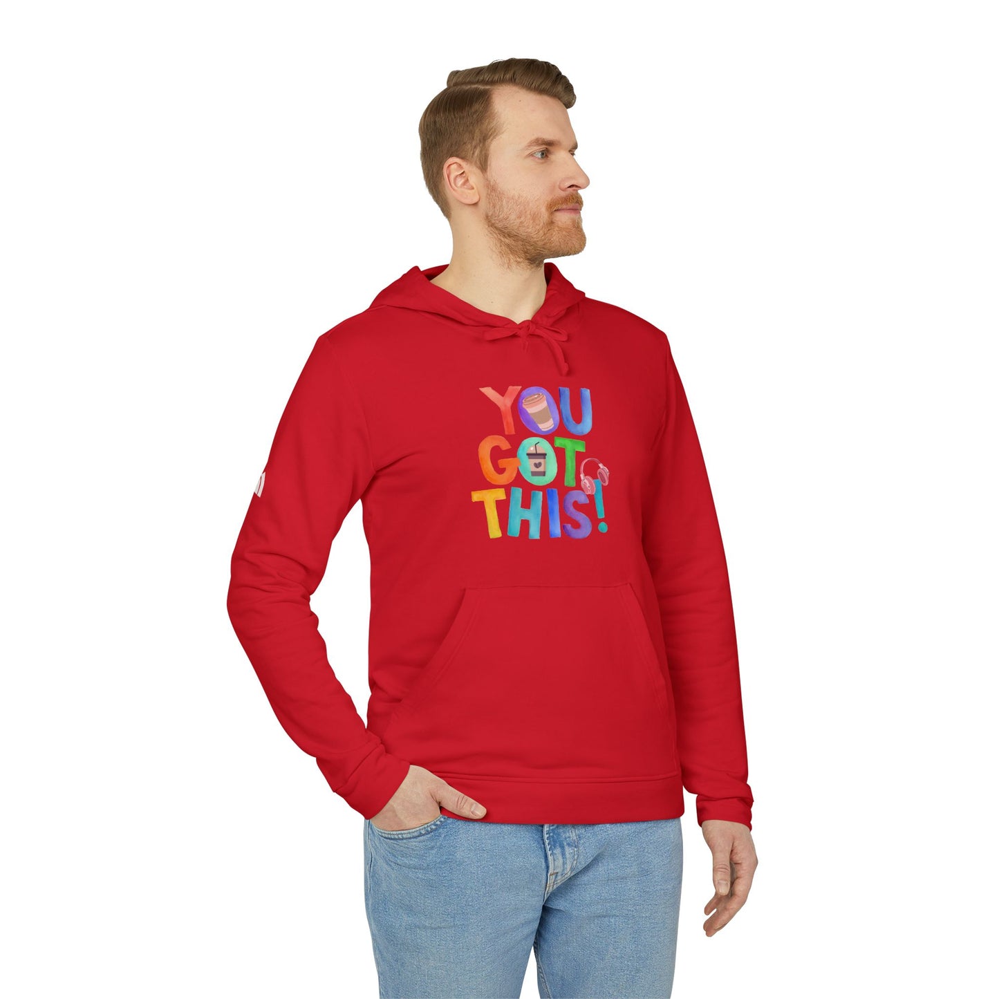 Best Unisex Customized Adidas Coffee Hoodie That's Your Pre-Workout Pep Talk