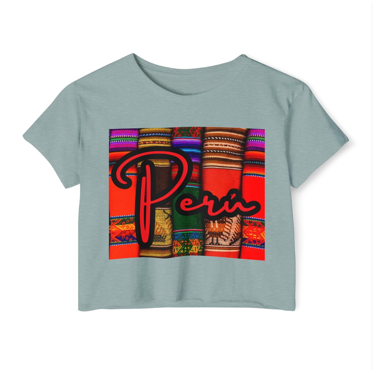 Peruvian Crop Top "Peru Manta"