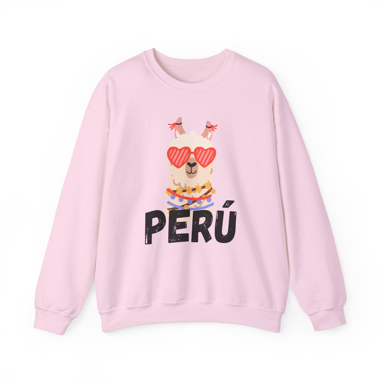 Best Unisex Sweatshirt Peruvian Inspired "Llama Heart"