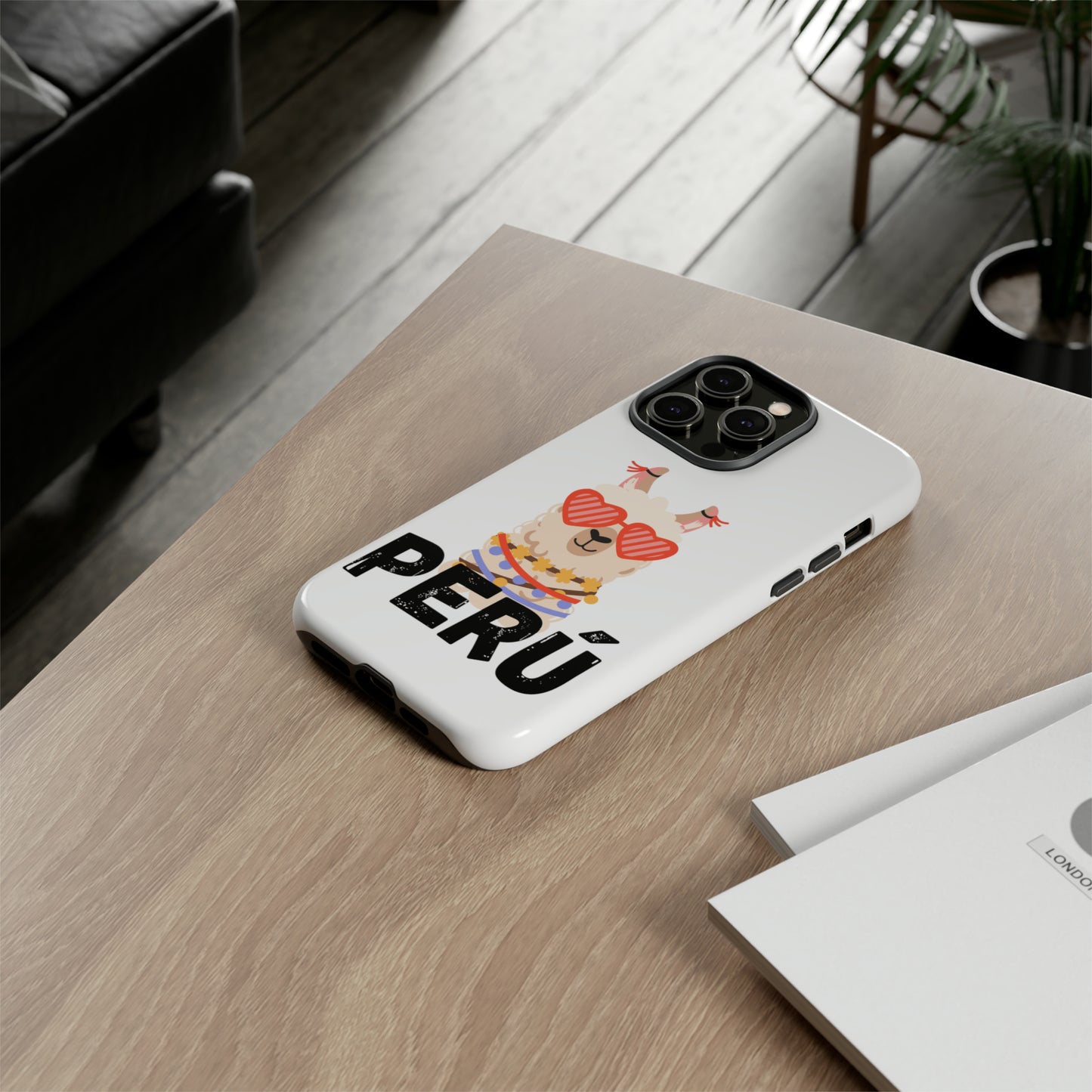 Tough iPhone Cases "Peruvian Llama"