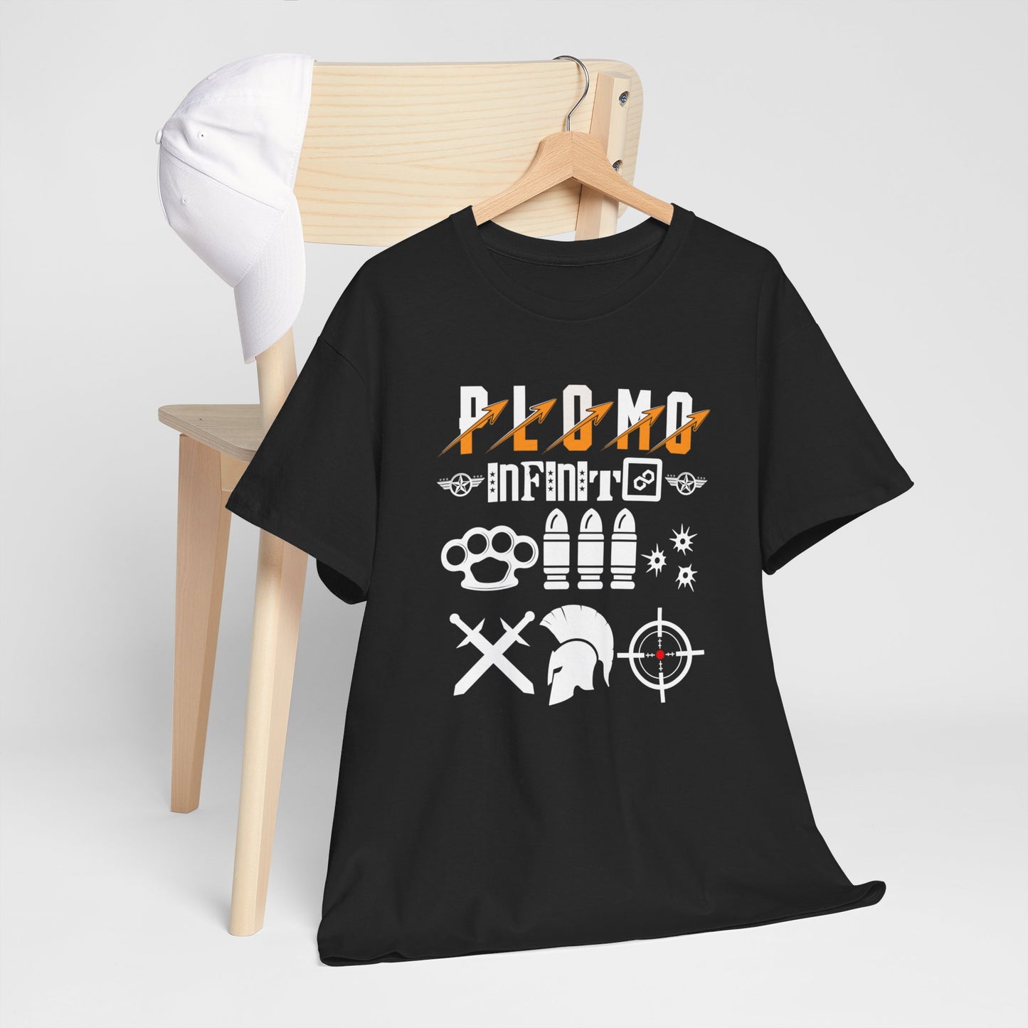 Unisex Heavy Cotton Tee Plomo Infinito 1