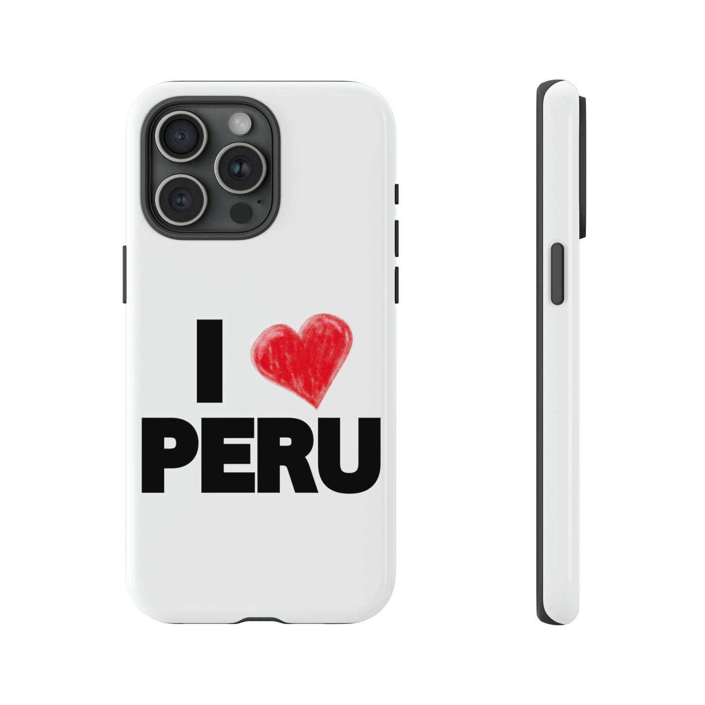 Tough iPhone Cases "Love Peru"