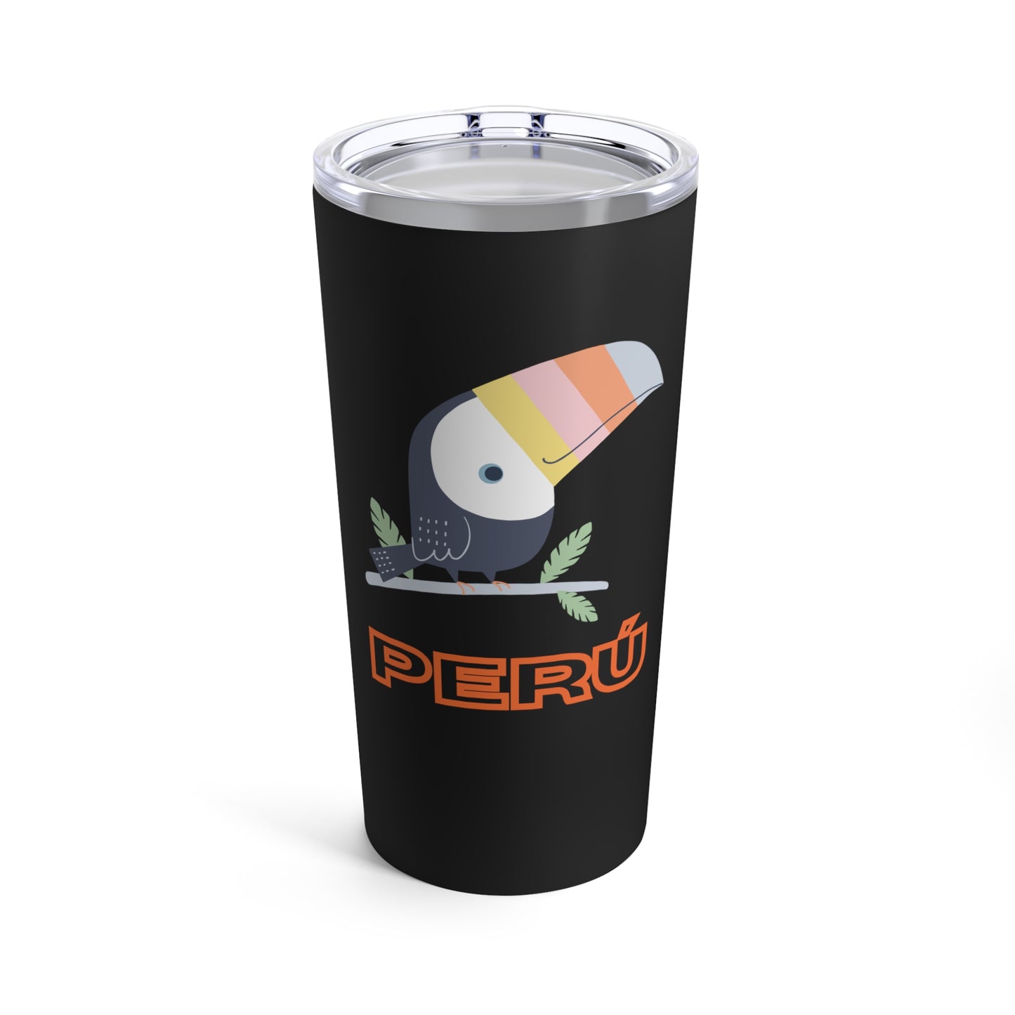 Best Peruvian Coffee Tumbler 20oz "Peru Toucan"