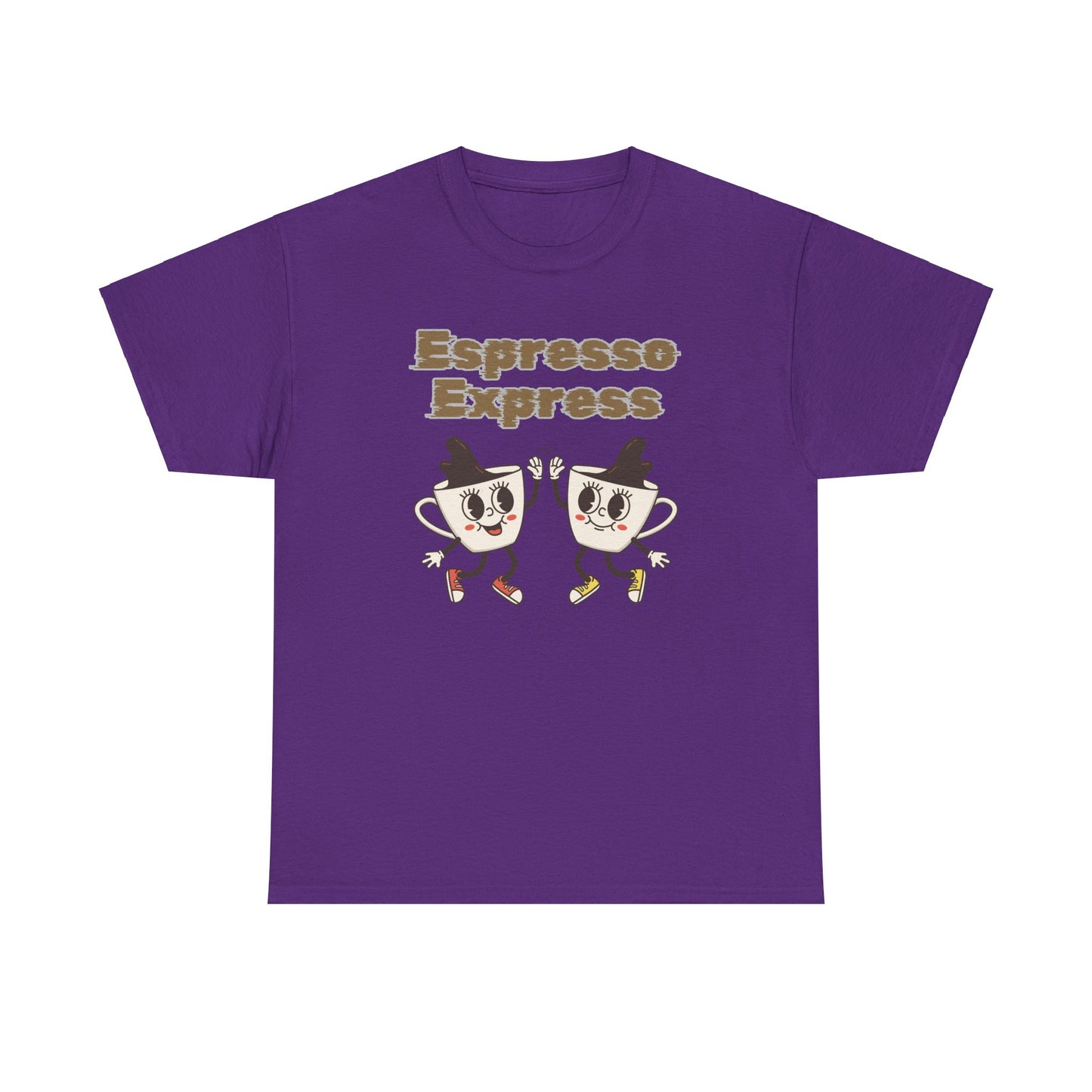 Best Unisex  Espresso Express Coffee Tee That's Brewing Smiles: Caffeine Teamwork