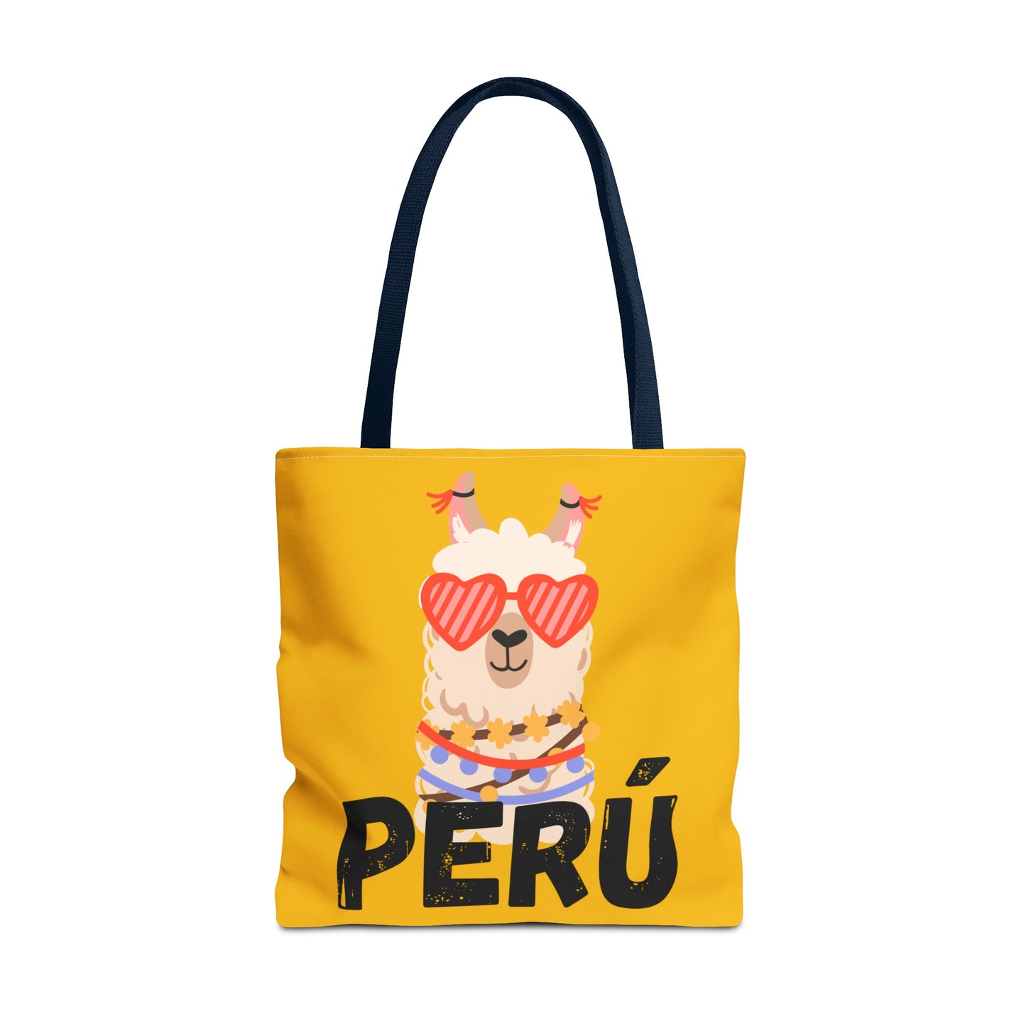 Peruvian Tote Bag "Llama Corazon"