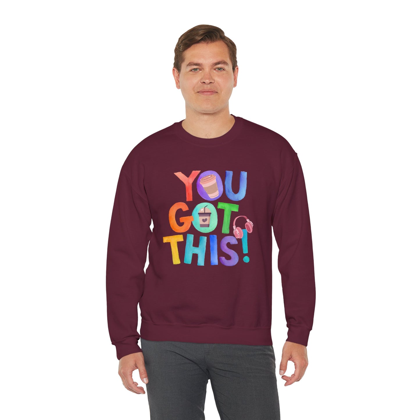 Best Unisex Coffee Sweatshirt That's Serving Liquid Motivation: Brew & Believe