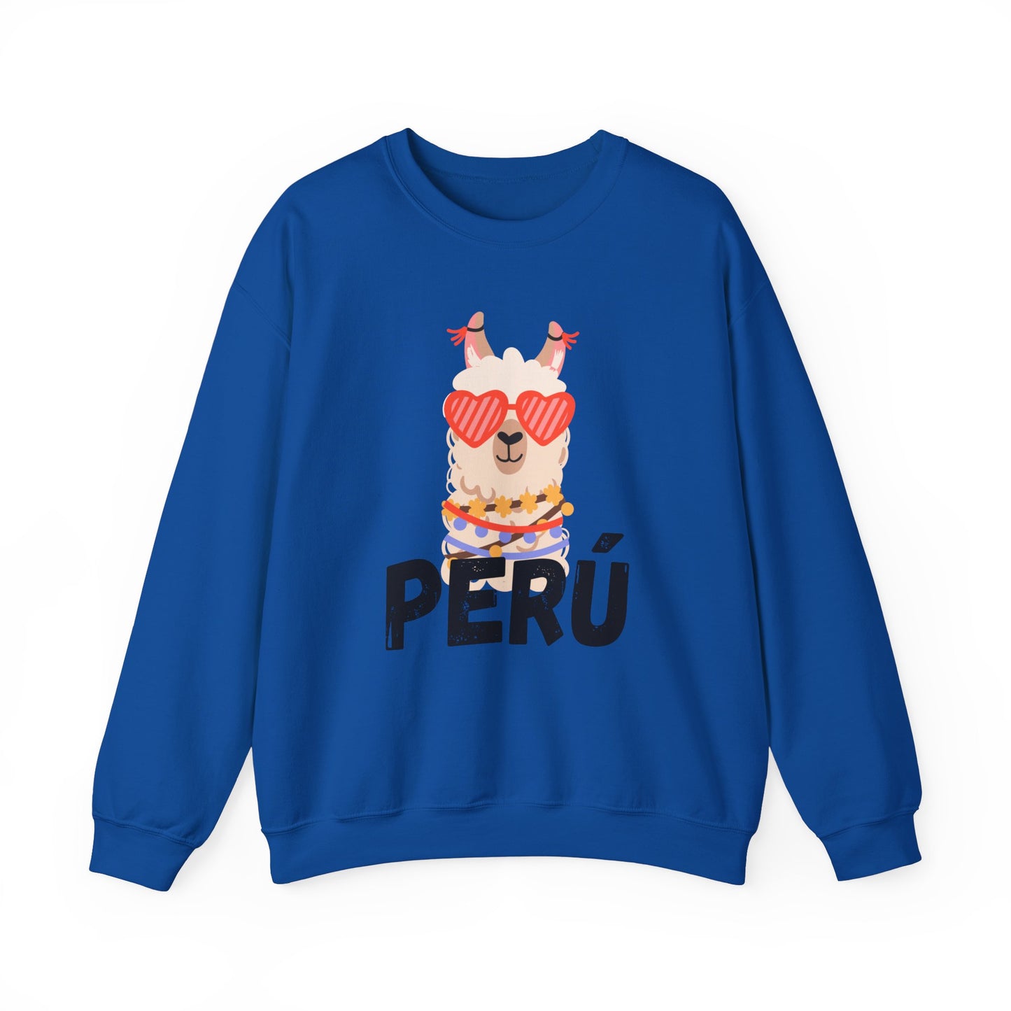 Best Unisex Sweatshirt Peruvian Inspired "Llama Heart"