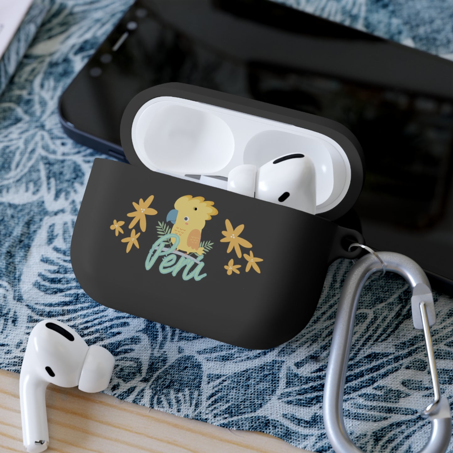 AirPods and AirPods Pro Case Cover 'Gallito de las Rocas'