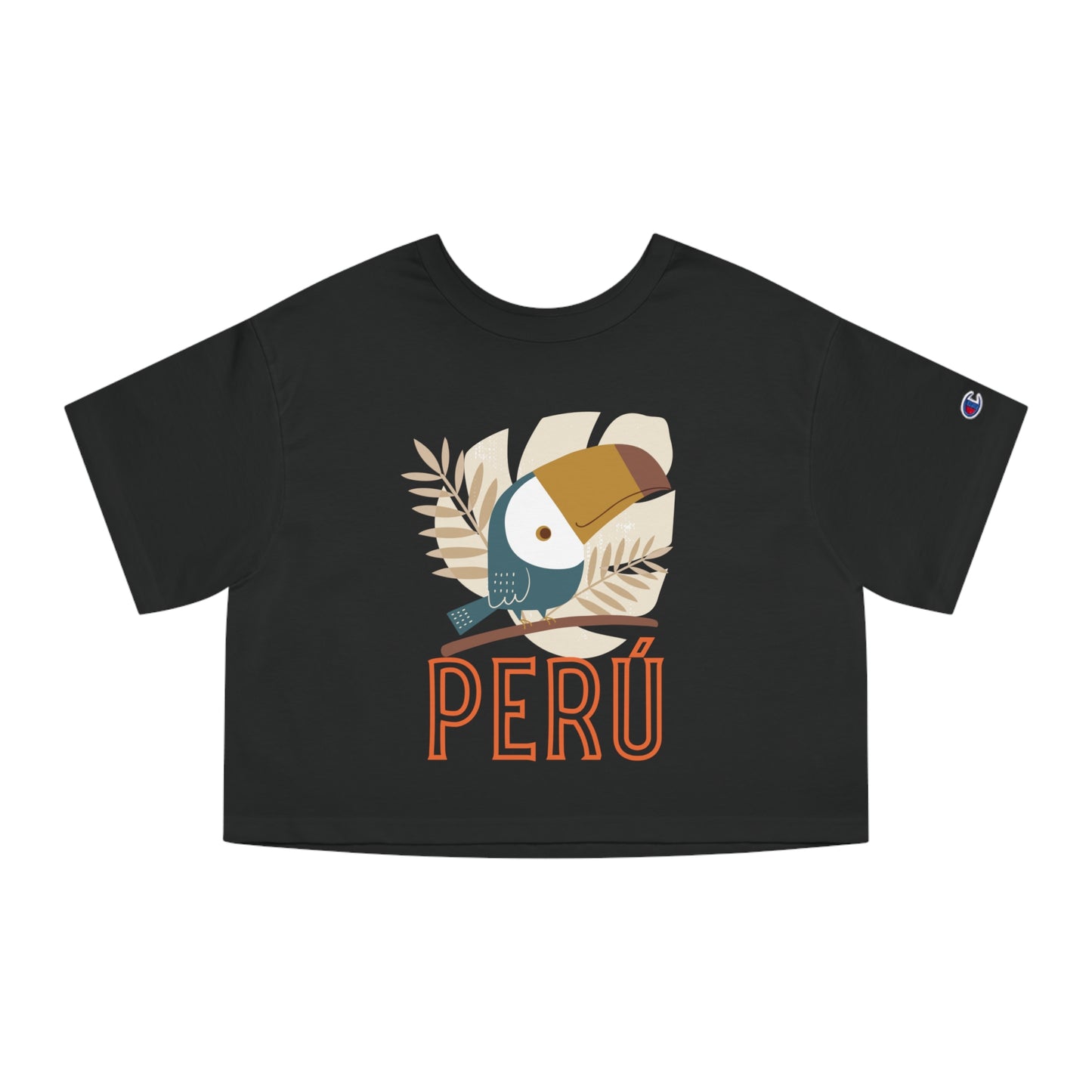 Champion Cropped T-Shirt "Peru Rainforest"