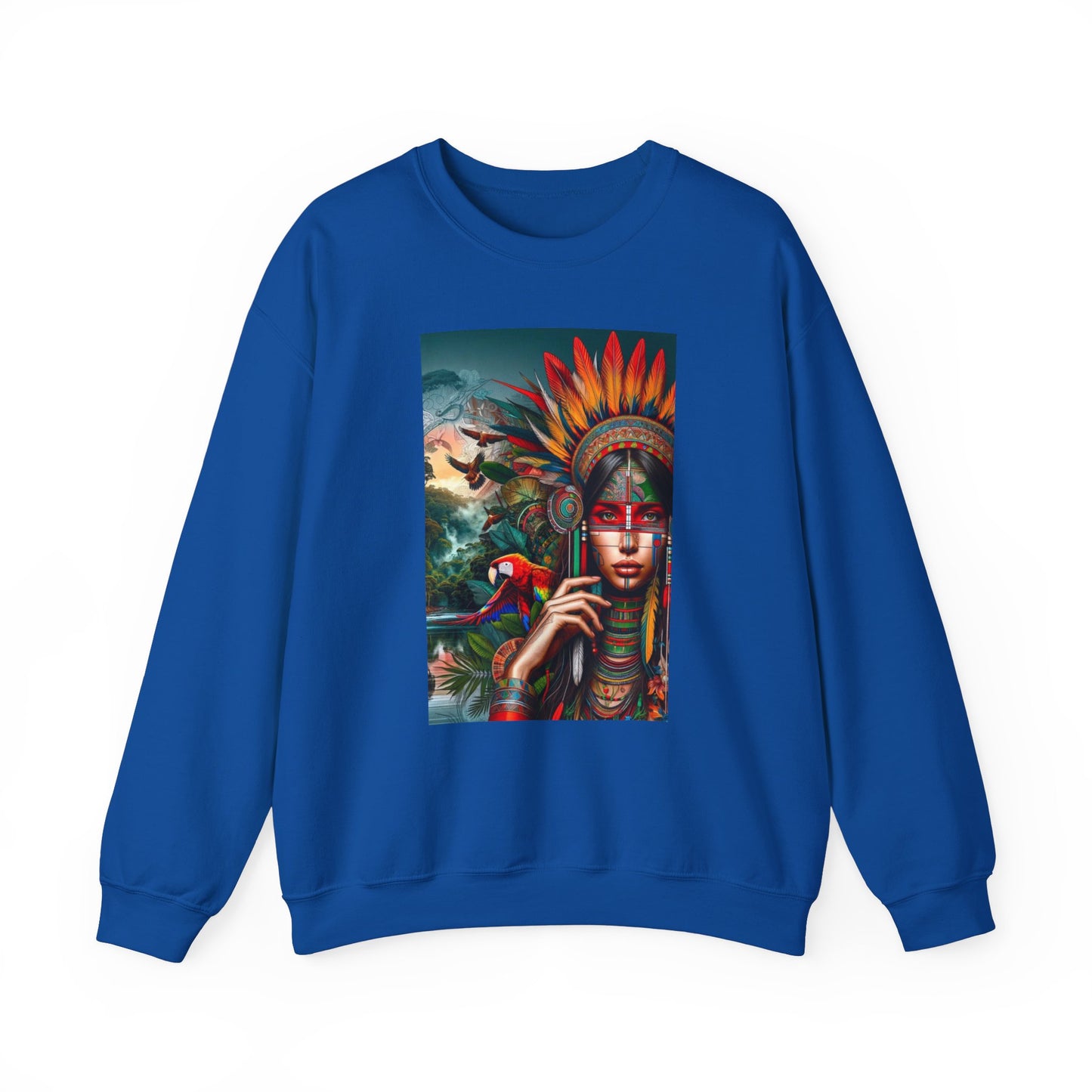 Best Unisex Sweatshirt Peruvian Inspired Ashaninka Girl