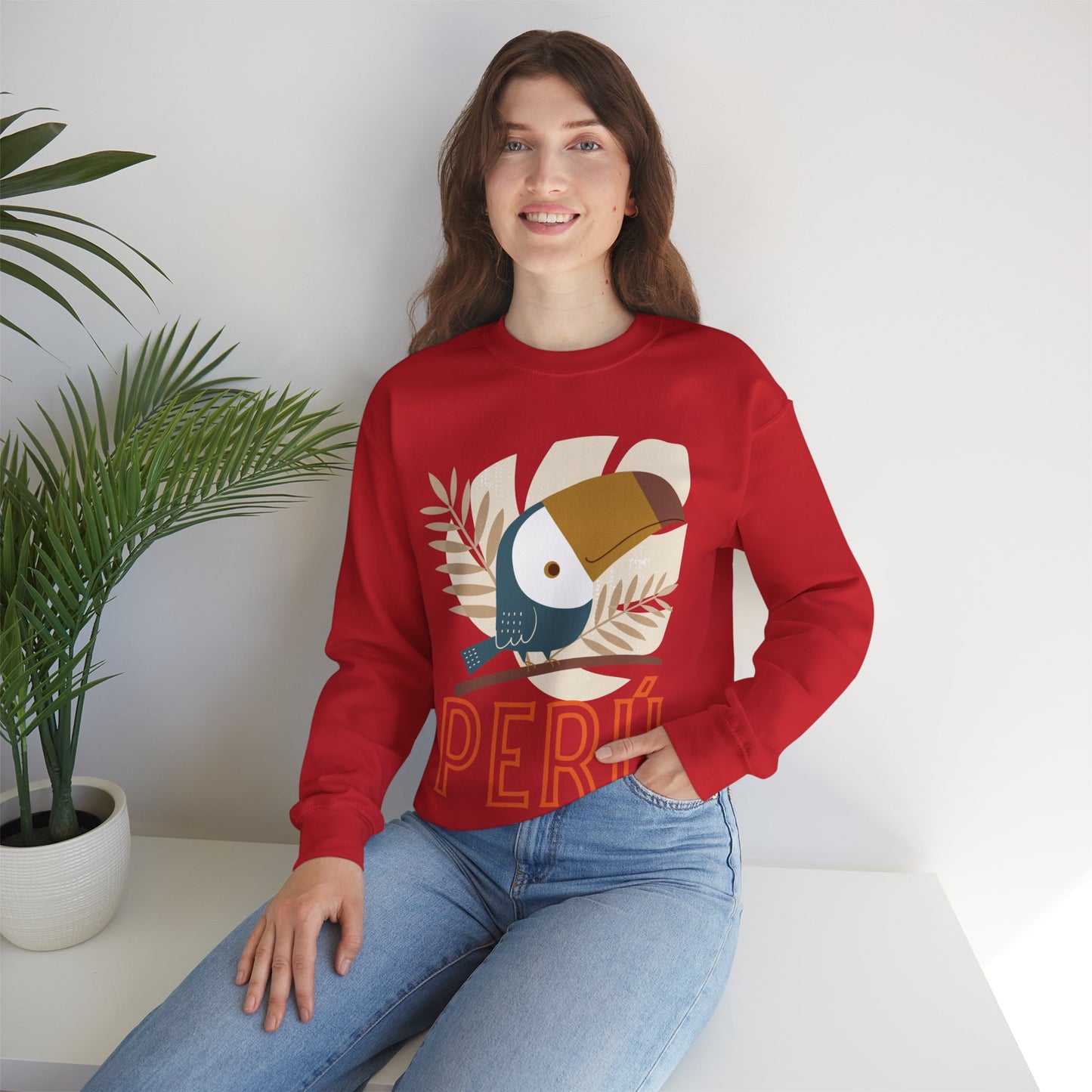 Best Unisex Peruvian Sweatshirt "Peru Tucan"