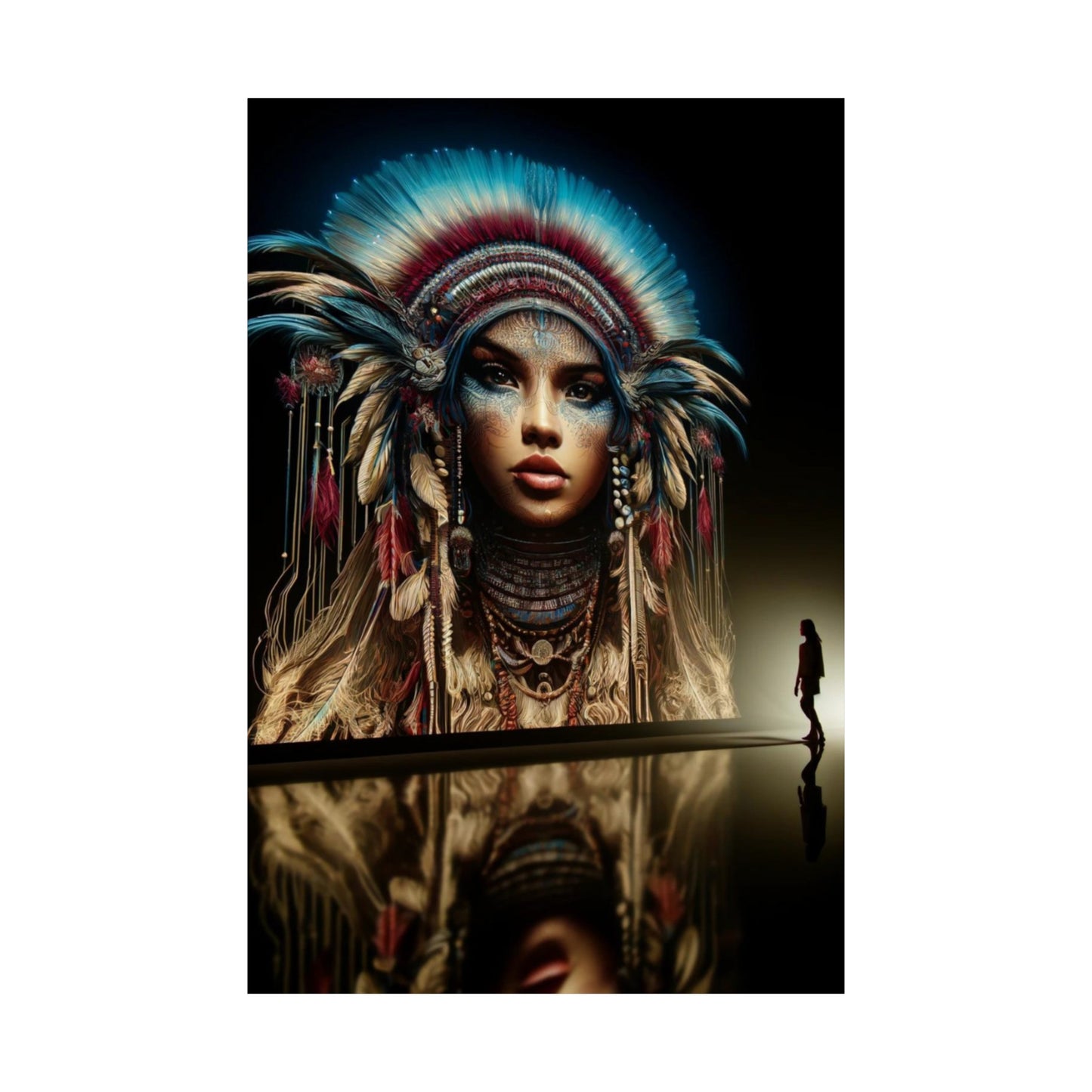 Peruvian Ashaninka Amazon Matte Posters