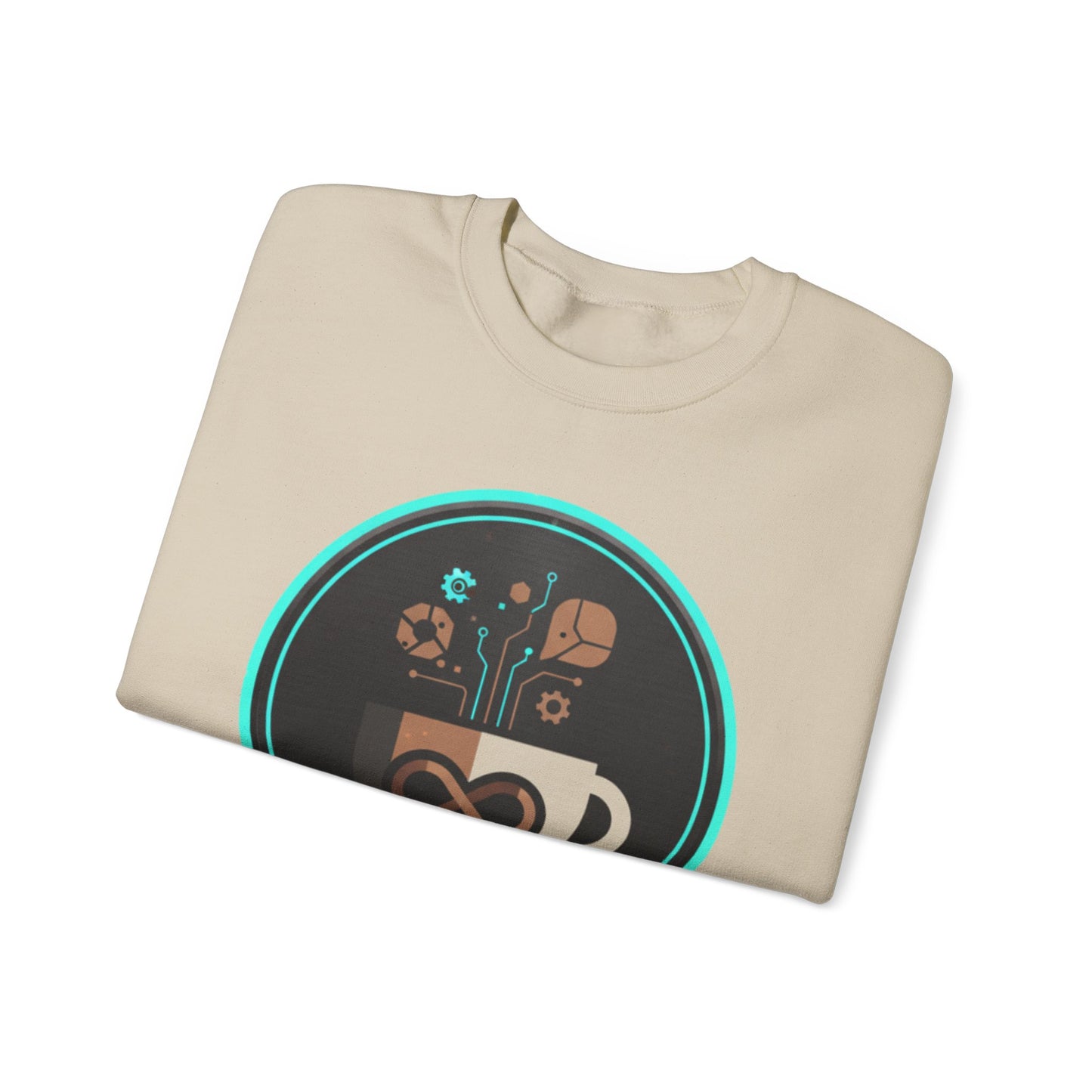♻️☕ Eco-Tech Coffee Infinity Sweatshirt USA | Sustainable Unisex Coffee Sweater