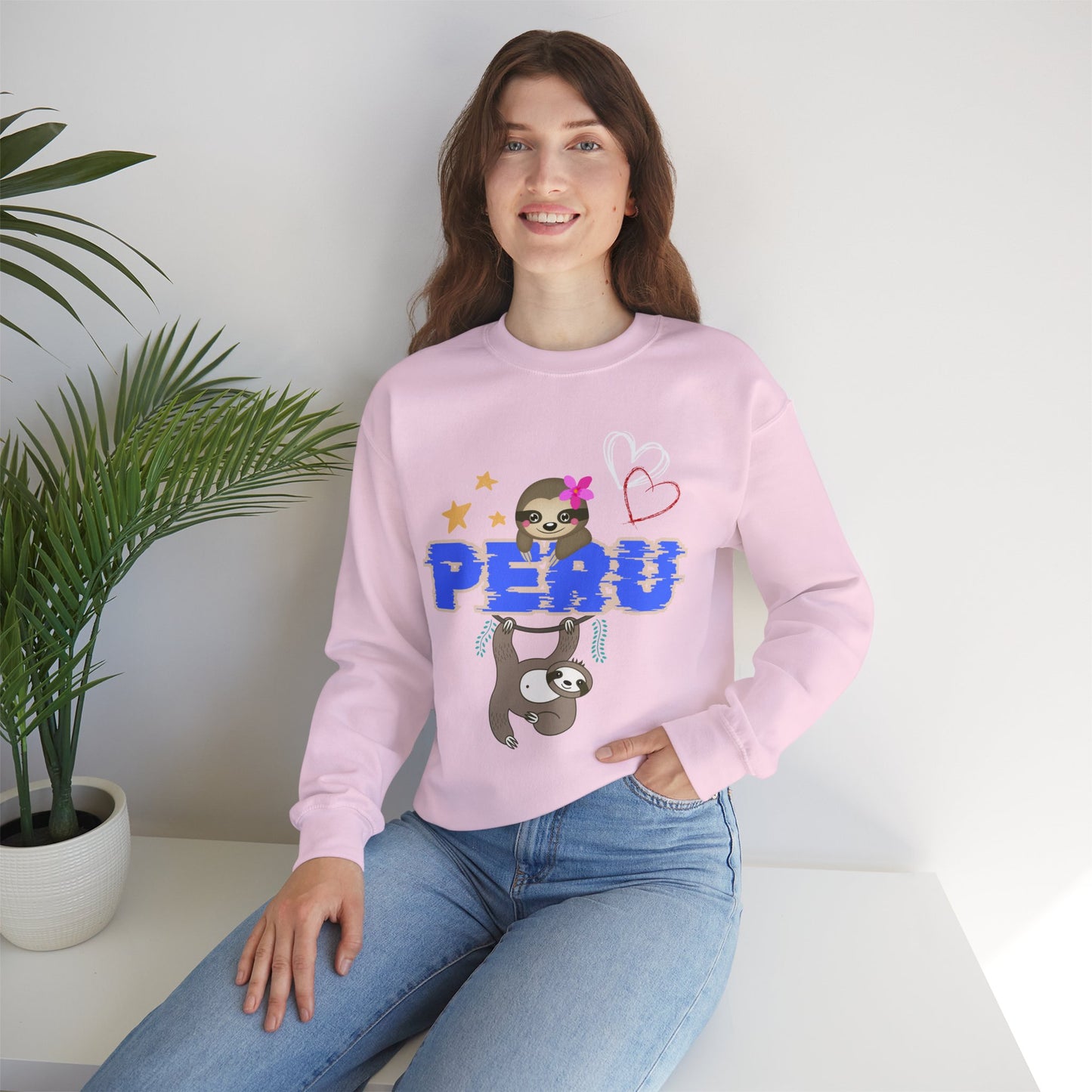 Best Peruvian Unisex Sweatshirt "PERU Jungle Love"