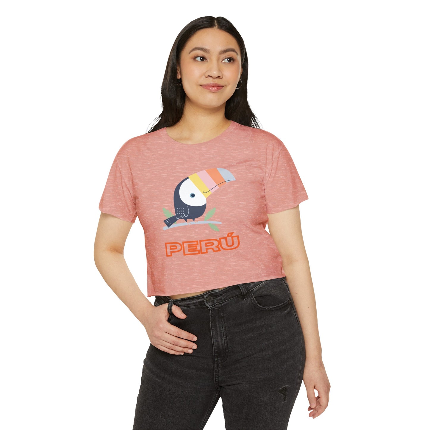 Peruvian Crop Top "Peru Tucan"
