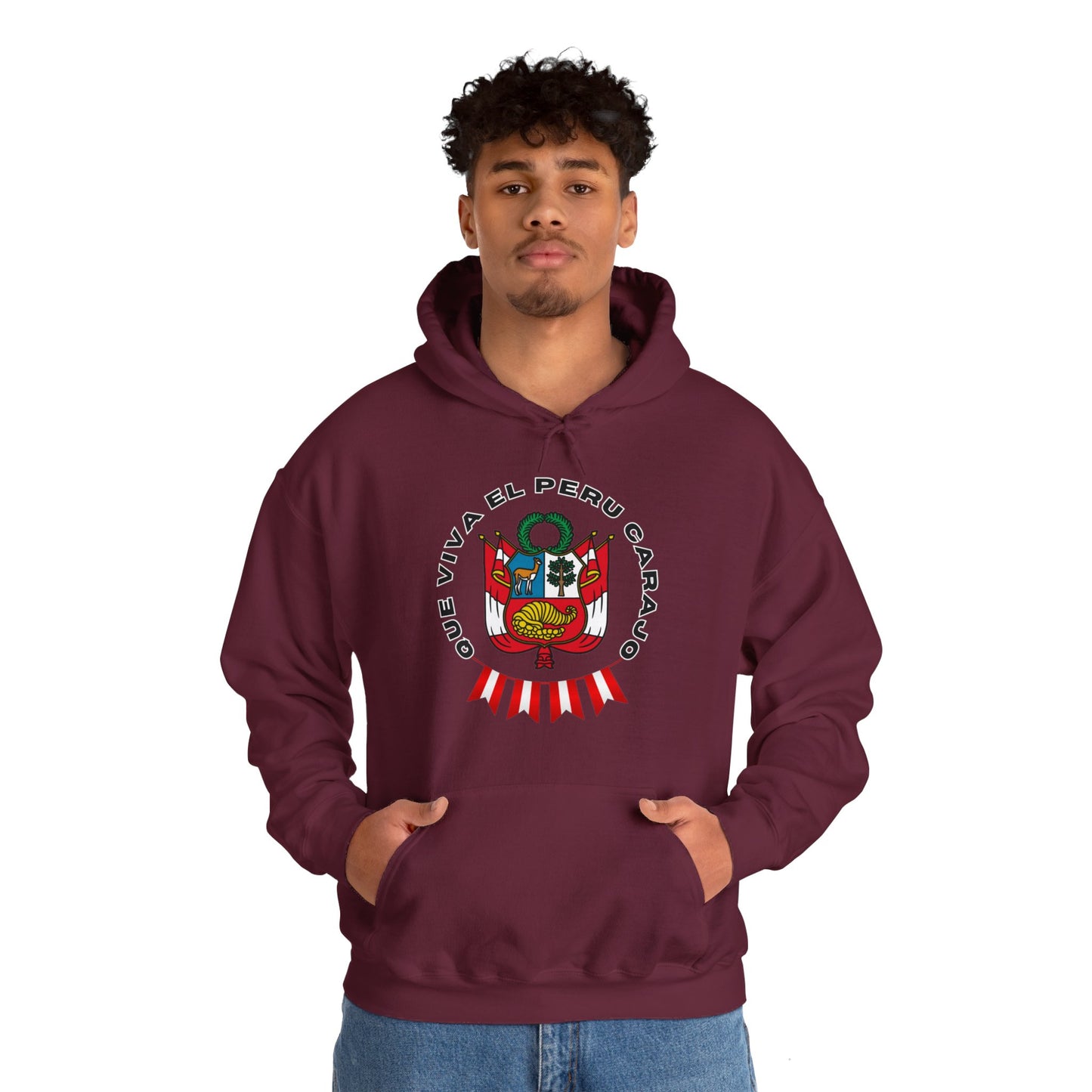 Best Peruvian Unisex Hoodie "PERU Escarapela"