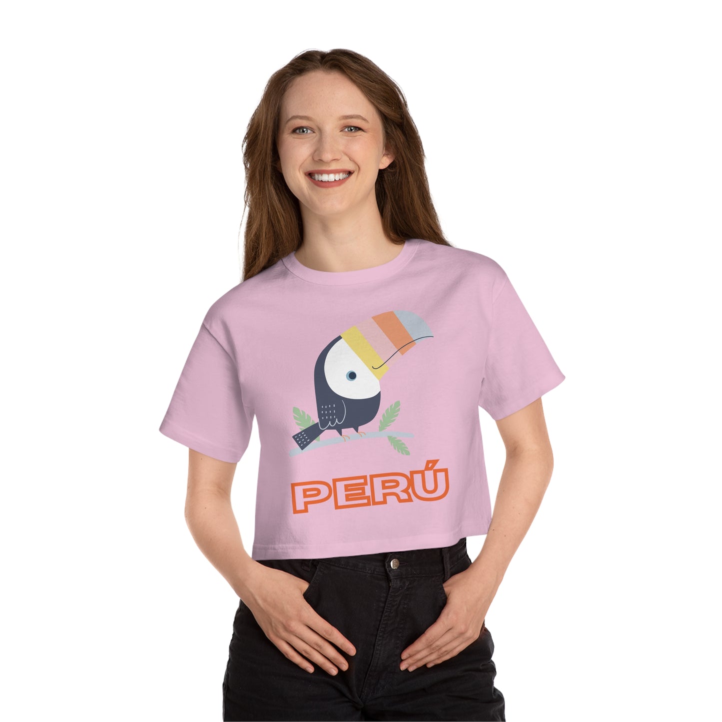 Champion Cropped T-Shirt "Peruvian Rainforest"