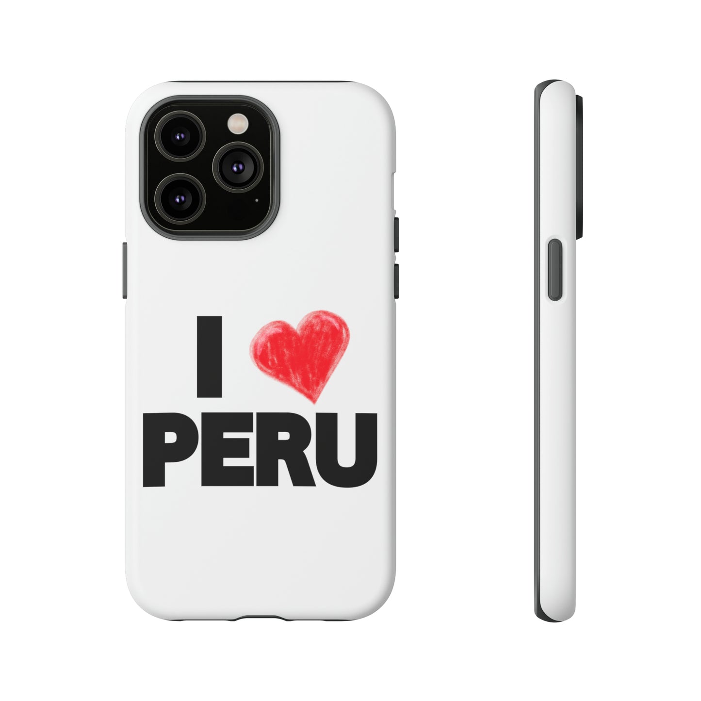 Tough iPhone Cases "Love Peru"