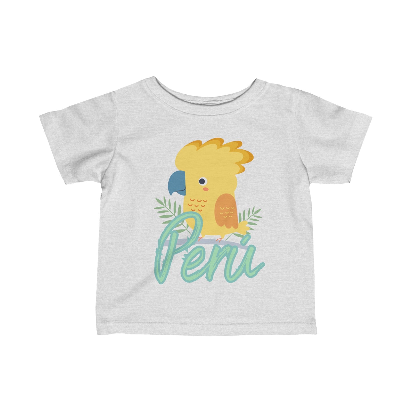Best Peruvian Infant Fine Jersey Tee "Peru Gallito de Las Rocas"