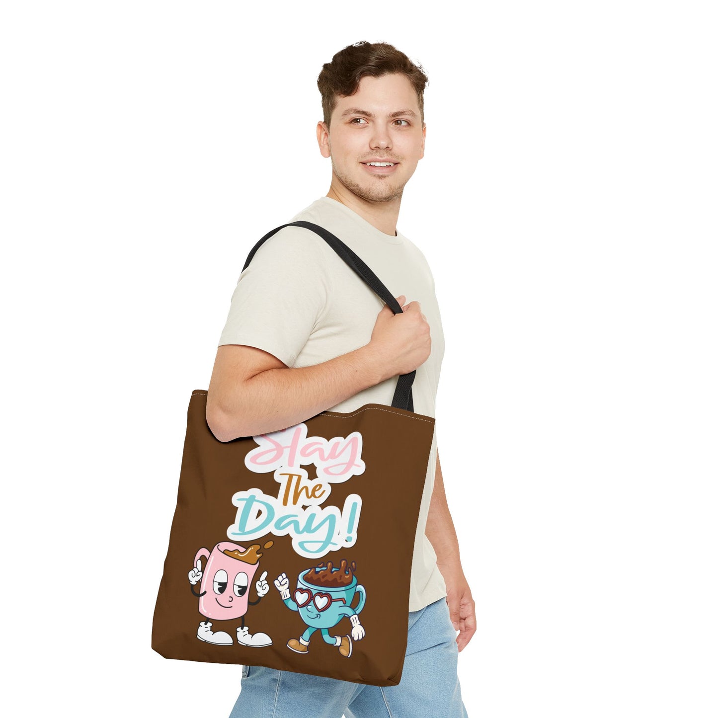 Best Coffee Tote Bag That's Bagging Success One Sip at a Time: Pastel Power Brew