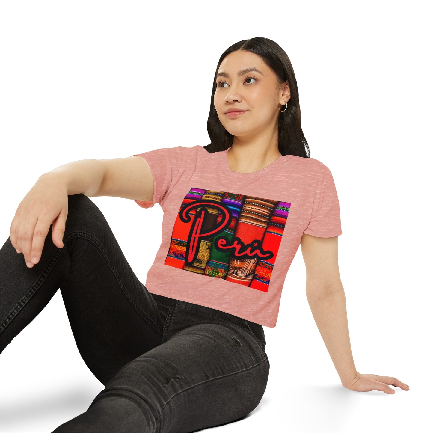 Peruvian Crop Top "Peru Manta"