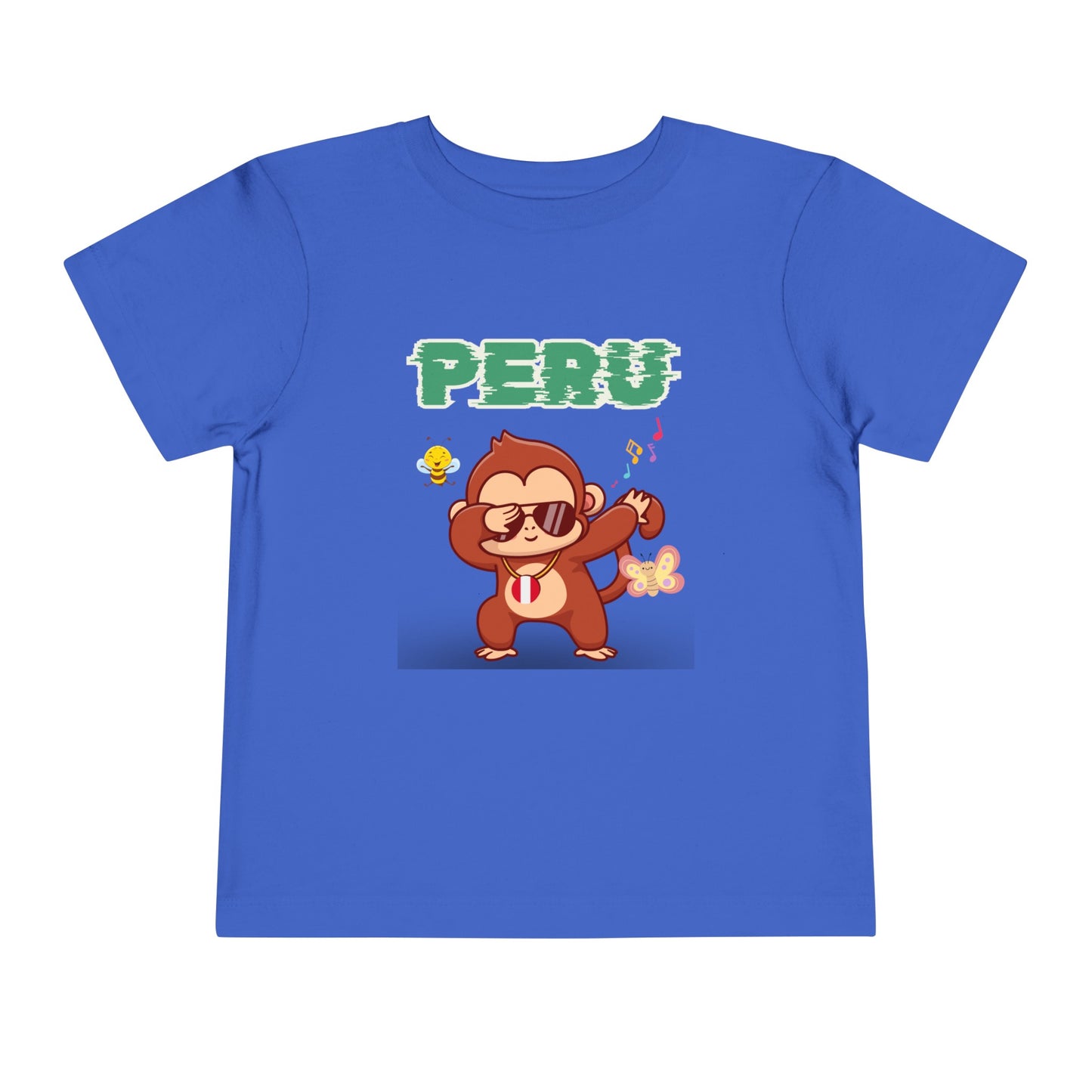 Best PeruvianToddler Short Sleeve Tee "Peruvian Jungle Party"
